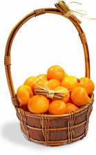 КОРЗИНА С ЦИТРУСОВЫМИ